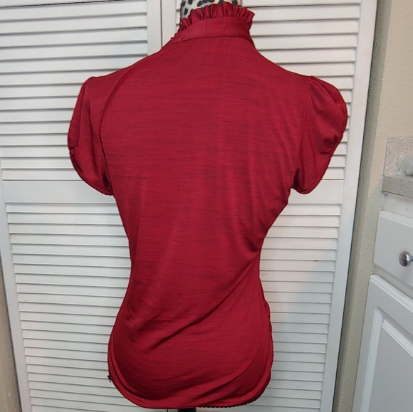 Heart Soul Ruffle Business Top - Picture 3 of 3